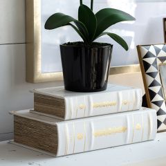 French Traditions Book Boxes Set of 2