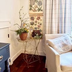 French Wire Garden Table