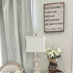 Fresh Air and Sunshine Canvas Wall Art