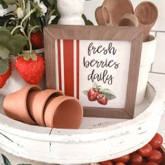 Fresh Berries Daily Wall Art