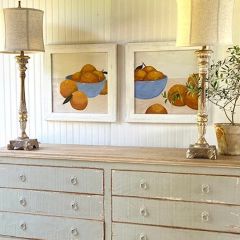 Fresh Citrus Framed Print Set of 2