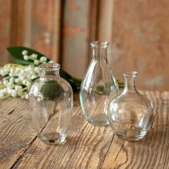Fresh Floral Picks Glass Vase Set of 3