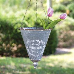 Fresh Flower Market Hanging Cone Planter