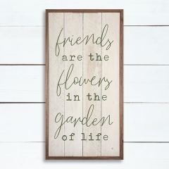 Friends are Like Flowers Wall Art
