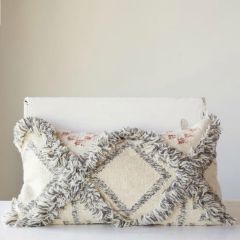 Fringe Pattern Kilim Pillow