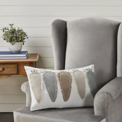 Fringed Burlap Carrots Accent Pillow