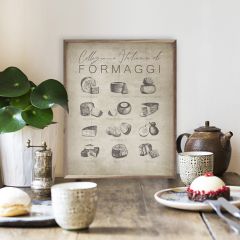 Fromage By Morgan Adams Framed Wood Wall Art