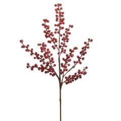 Frosted Red Berry Spray Set of 3