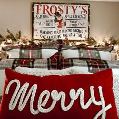 Frosty's Old Time Bed & Breakfast Canvas Wall Art