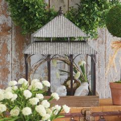 Galvanized Metal Roof Terrarium