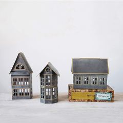 Galvanized Metal Village House