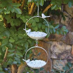 Garden Accents Hanging Double Bird Feeder