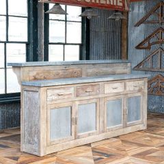 Garden Center Rustic Counter
