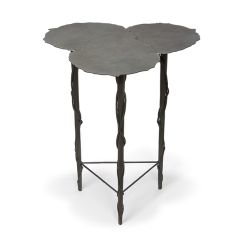 Garden Charms Iron Lily Pad Side Table