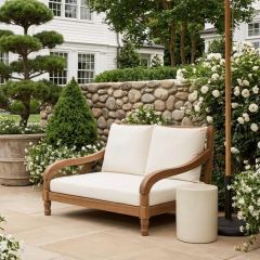 Garden Estate Acacia Lounger