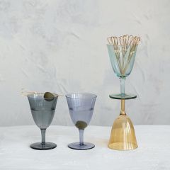 Garden Party Stemmed Wine Glass Assorted Set of 4