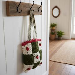Garden Strawberry Tote Bag