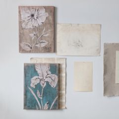 Garden Study Botanical Wall Art Set of 2