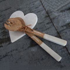 Gather Mango Wood Salad Server Set of 2