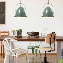 Gilded Dome Pendant Light