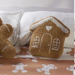 Gingerbread House Accent Pillow