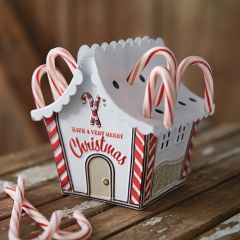 Gingerbread House Candy Cane Holder