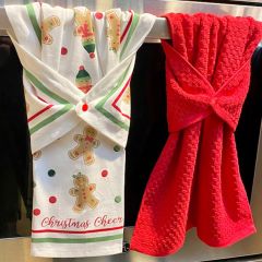 Gingerbread Men Kitchen Towel Set of 2