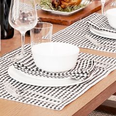 Gingham Check Napkins Set of 4