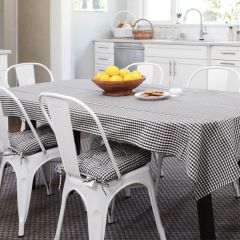 Gingham Check Tablecloth