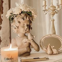 Girl with Bird Vase