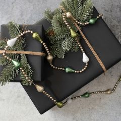 Glass Bead Holiday Garland