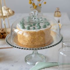 Glass Cake Stand With Cloche
