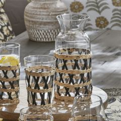 Glass Carafe with Sleeve