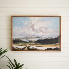 Glass Covered Framed Cloud Print