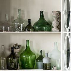 Glass Demijohn Bottle Top Cloche 9 inch