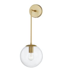 Glass Globe Wall Sconce Lamp