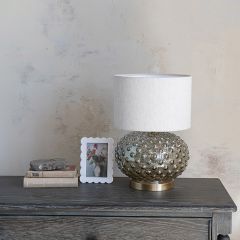 Glass Hobnail Accent Lamp