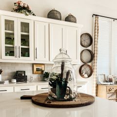 Glass Jar Canister With Lid 19 Inch