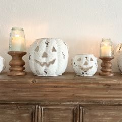 Glass Mason Jar Candle Holder