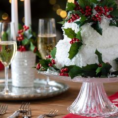 Glass Tea Service Stand