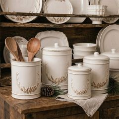 Glazed Antler Design Kitchen Collection