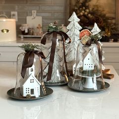 Gleaming Glass Bell Cloche