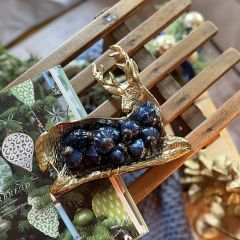 Gold Deer Shaped Dish