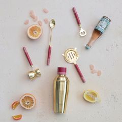 Gold Finish Stainless Steel Barware