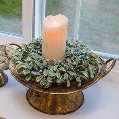 Gold Pedestal Display Stand 13 inch