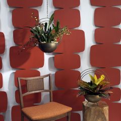 Gold Saturn Bowl Planter