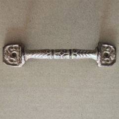 Gold Tan Cast Iron Drawer Pull