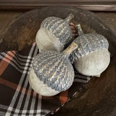 Gold Topped Decorative Acorn 4 Inch