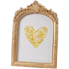 Gold Vintage Arch Tabletop Photo Frame