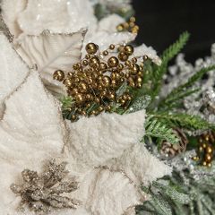 Golden Bead Bunch Pick